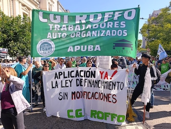 Marcha Federal Universitaria - Palaza de mayo -12 de mayo
