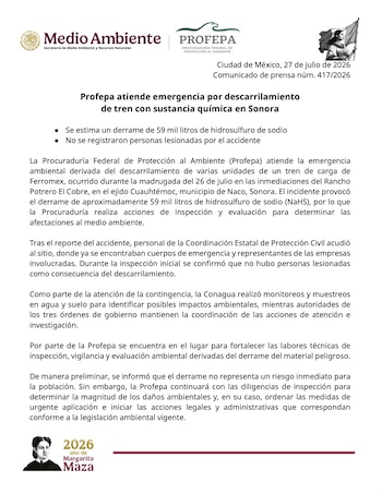 Comunicado Oficial.