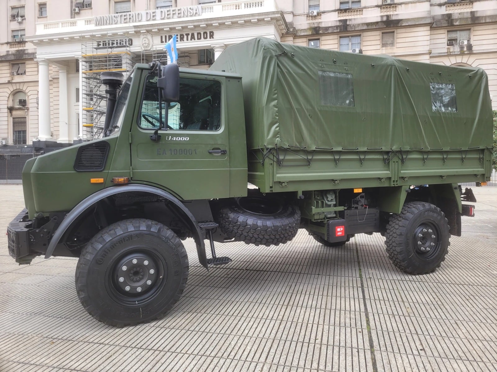 El plan de modernización del Ejército Argentino prevé alcanzar una flota de 1.000 camiones militares como meta final de renovación