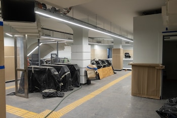 La renovación en la estación