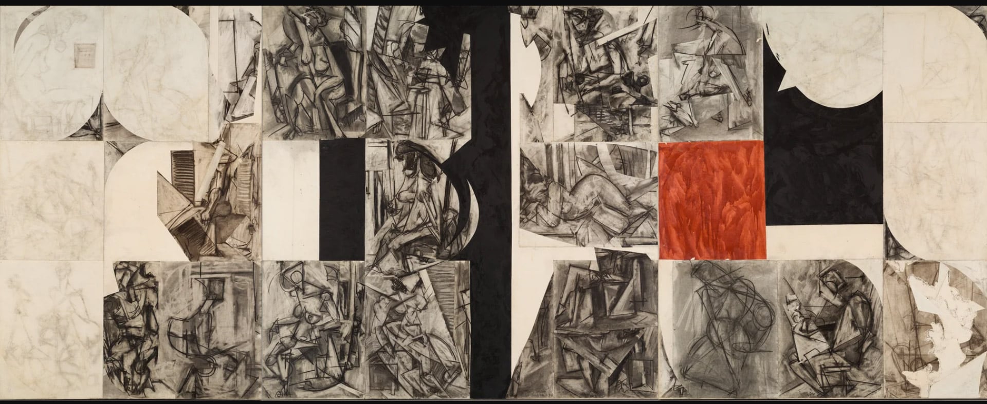 Lee Krasner, Past Continuous (1976). Colección privada (The Pollock-Krasner Foundation)