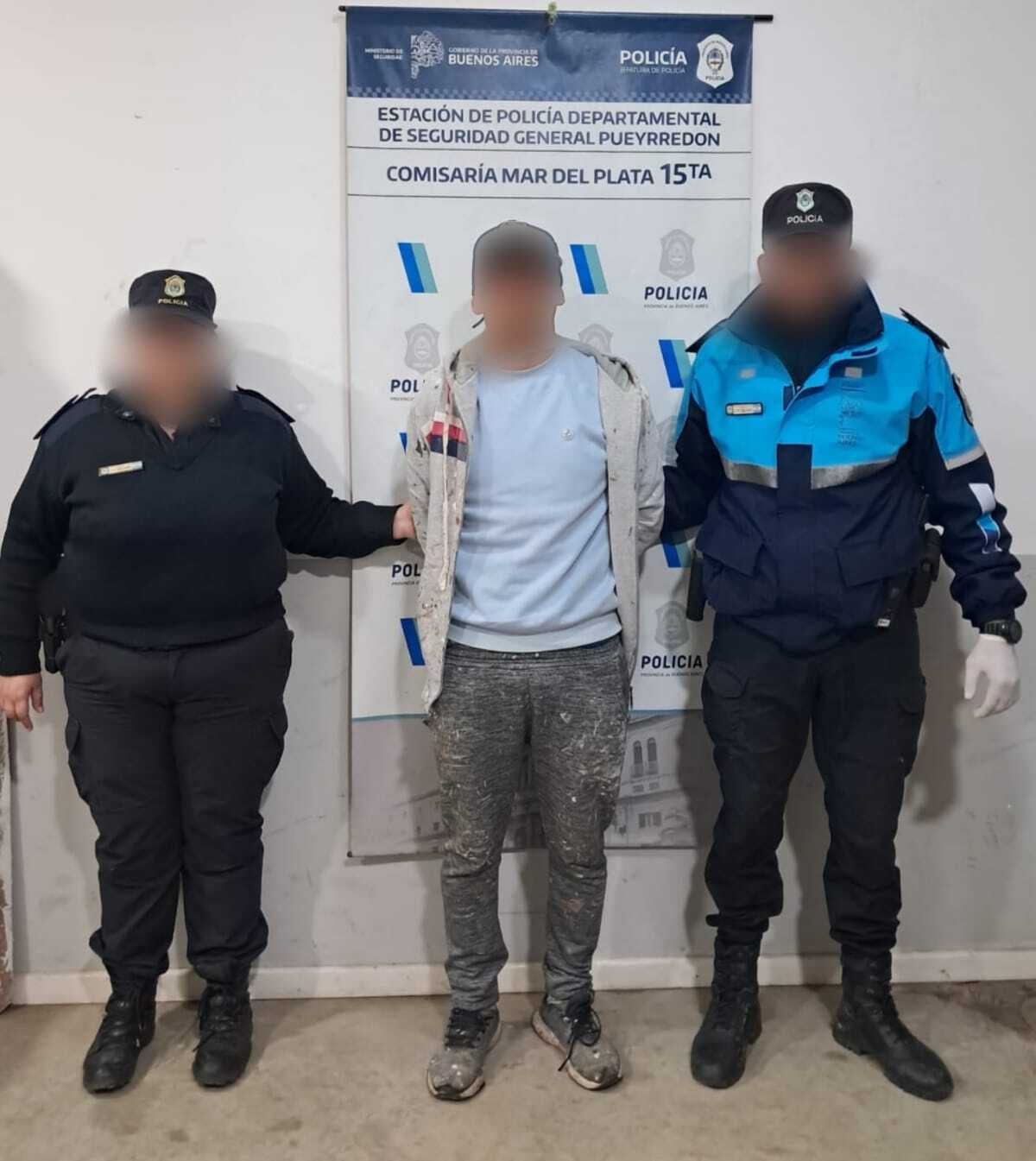 El tercer individuo que había escapado se entregó a las autoridades (Policía bonaerense)