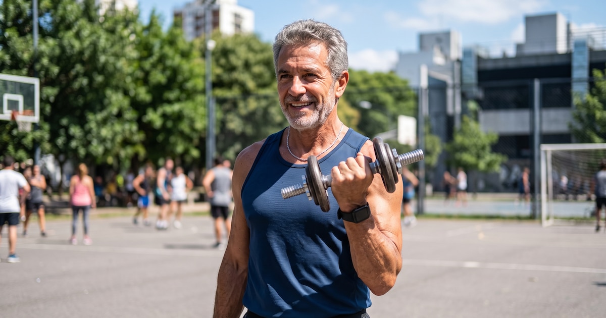 Empezar a entrenar con pesas después de los 50 años: los cambios que puede experimentar el cuerpo