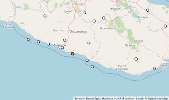 Temblor reportado en Guerrero.
(SSN)