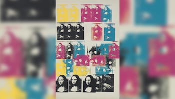 Andy Warhol reversionó "La Gioconda".