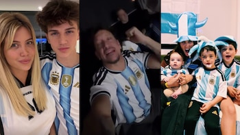 Así vivieron los famosos el triunfo de Argentina frente a Argelia en el Mundial
