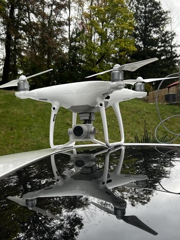 La familia compró un dron