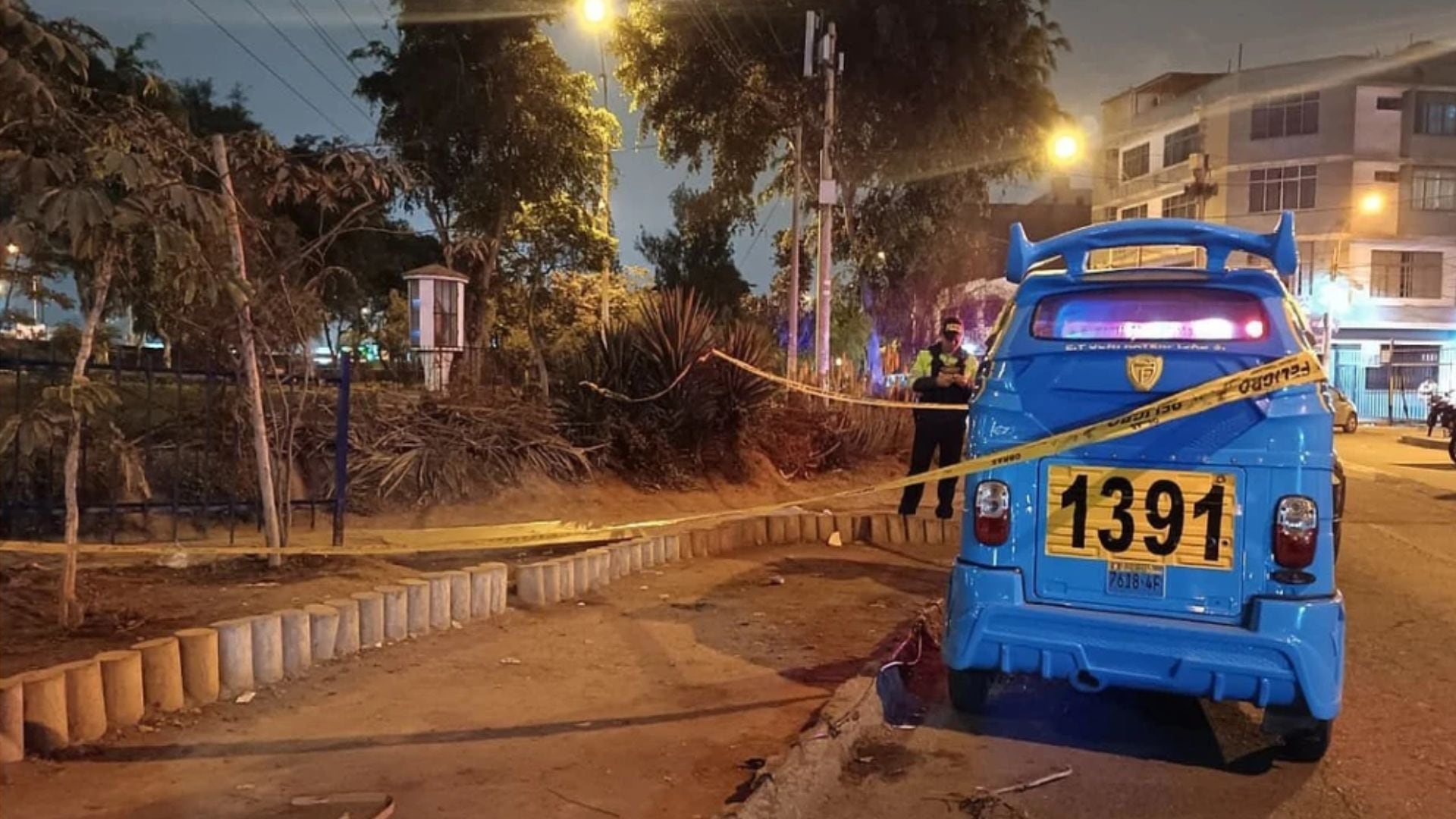 Sujetos disparan a conductor de mototaxi en Los Olivos | Foto cortesía: RPP Noticias