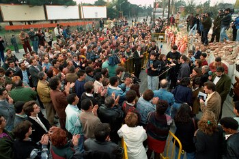 El periodista Hilario Pino leyó