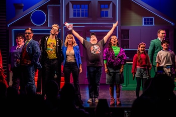 Los actores del musical 'Papá