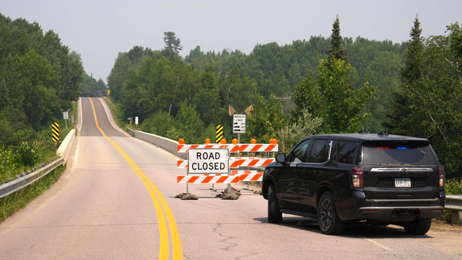 La sequedad ambiental y las temperaturas récord por encima de los 32 grados favorecieron la expansión de los incendios forestales en Minnesota (Anthony Soufflé/Minnesota Star Tribune via AP)