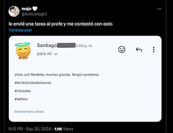 Los tres comentarios fueron aplaudidos