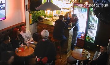 La víctima murió en el