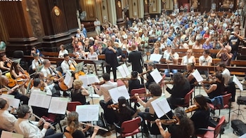 Gershwin y Ariel Ramírez, unidos en dos conciertos de la Orquesta Sinfónica de la Universidad del Salvador en el Palacio Libertad