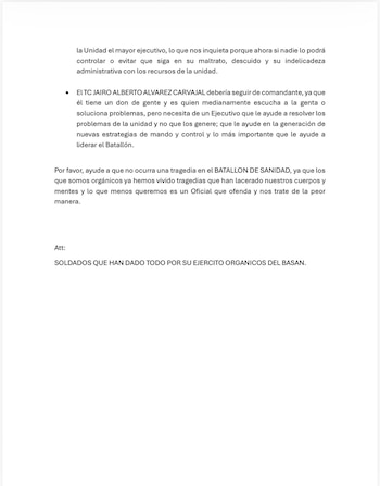 Las recientes acusaciones sobre malos