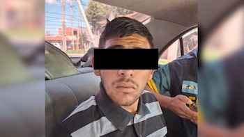 Agustín Cañete tras ser arrestado