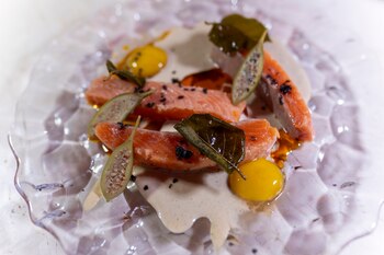 Uno de los platos con