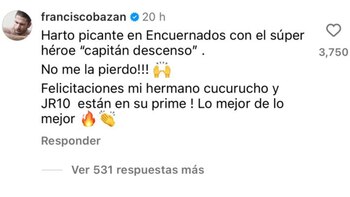 La dura respuesta de Paco