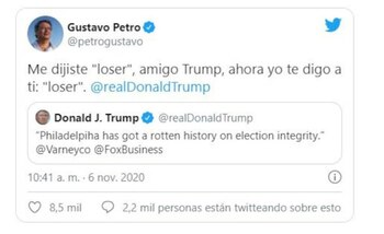 Rifirrafes del presidente electo con