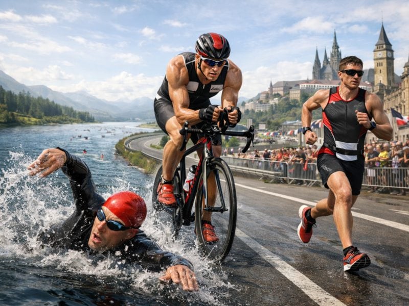 En El Salvador, el Ironman 70.3 se realizará mañana y 1,200 atletas competirán en tres disciplinas: natación, ciclismo y atletismo, según las autoridades locales./ (Foto cortesía VMT)