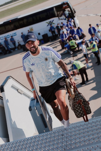 Argentina viajó a Atlanta para disputar las semifinales del Mundial ante Inglaterra
