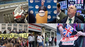 Roubini ganó gran reputación por predecir la "gran crisis financiera" de 2008, que llevó a movimientos como "Occupy Wall Street"