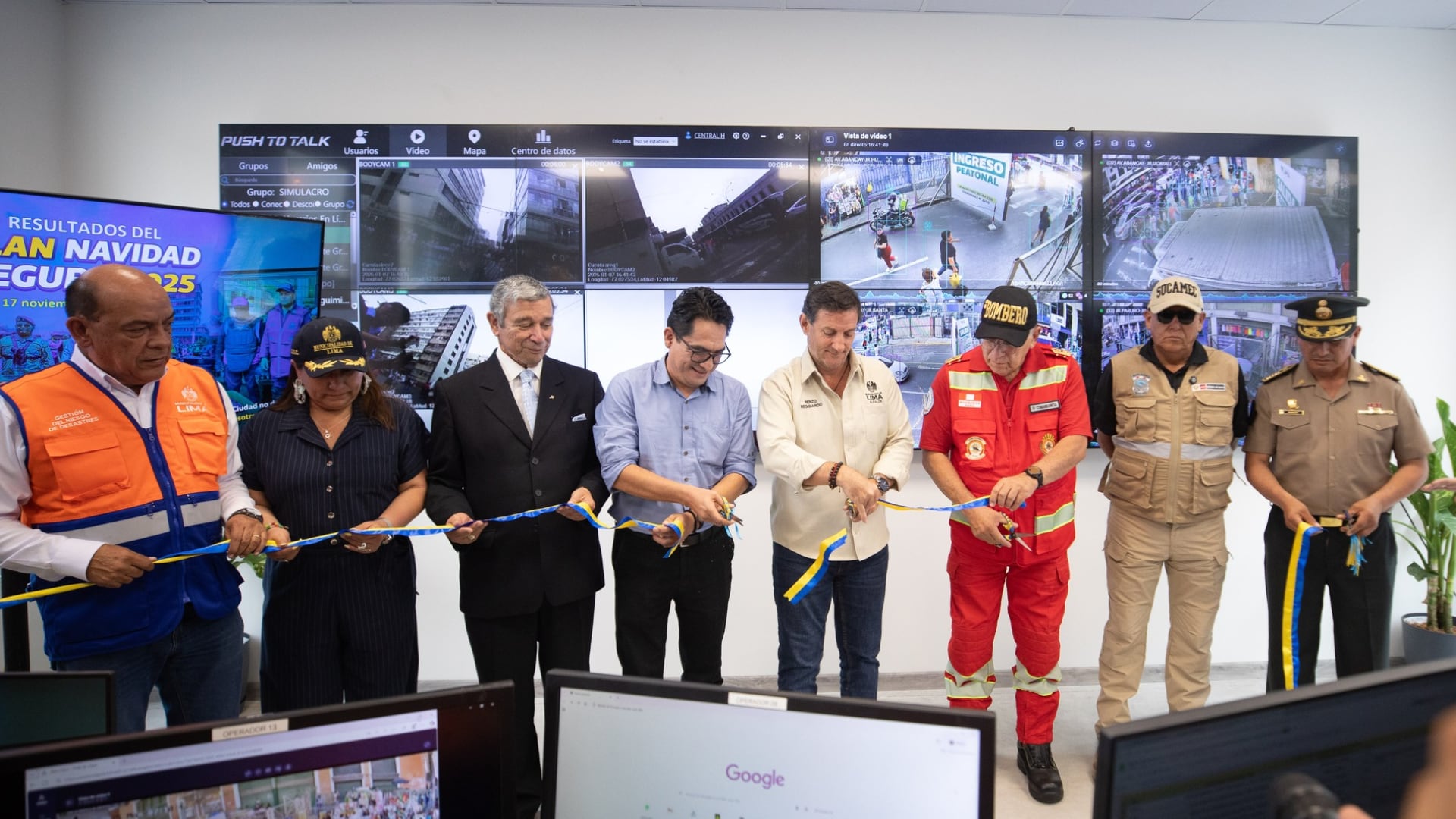 Centro de Control Plaza Gastañeta concentra la vigilancia de los principales emporios comerciales de Lima
