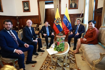 Edmundo González mantuvo una reunión