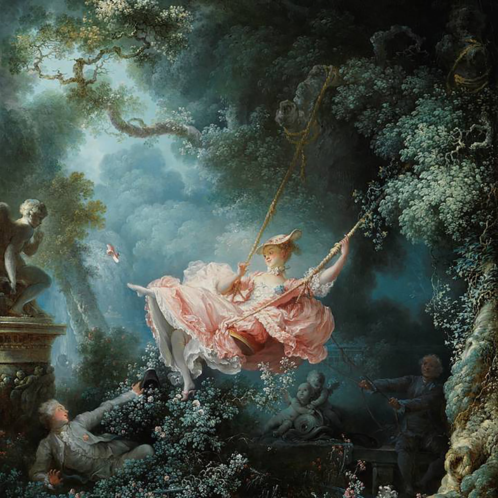 El columpio, de Jean-Honoré Fragonard (Wallace Collection)