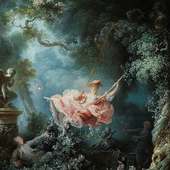 “El columpio” - Jean-Honoré Fragonard