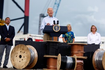 El mandatario da un discurso