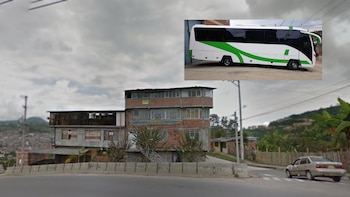 El vehículo se chocó con