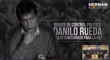 Imágenes del debate de control