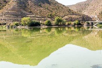 Embalse de Mequinenza, en Zaragoza.