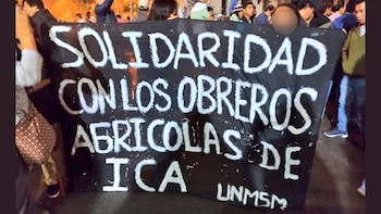 Imágenes de la marcha en