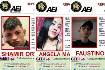 Estas son las tres personas