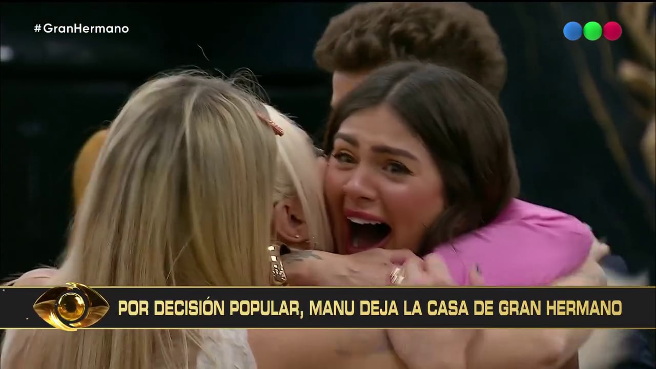 La alegría de Luana al asegurarse su continuidad en Gran Hermano: Generación Dorada