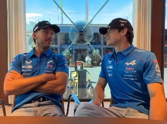 Pierre Gasly y Franco Colapinto protagonizaron un divertido video de cara al GP de España de Fórmula 1