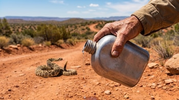 Un hombre de 76 años desaparecido cuatro días en el desierto y lo encuentran vivo cuatro días después sin apenas haber comido o bebido