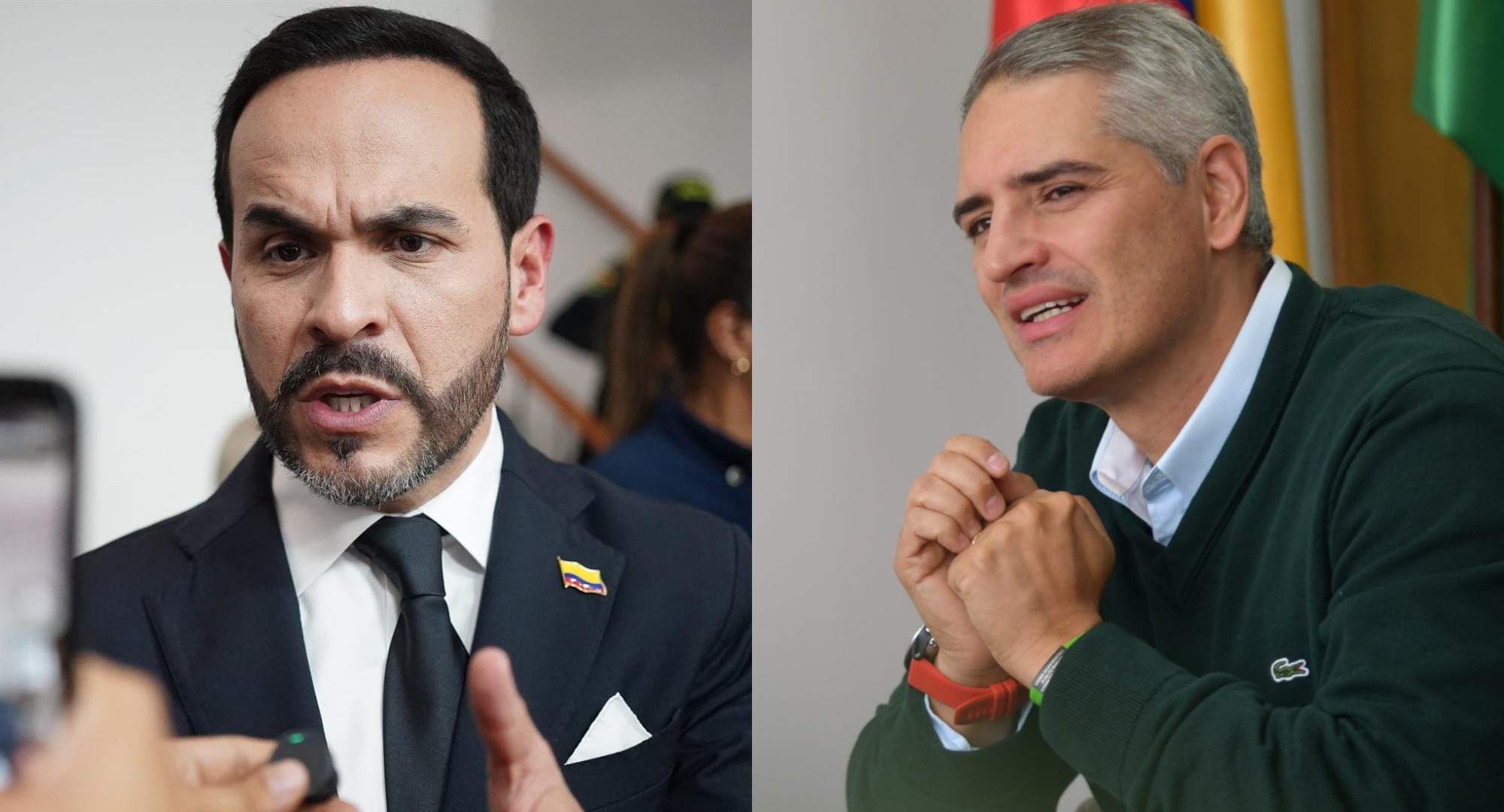 El gobernador de Antioquia le realizó polémica propuesta al presidente electo Abelardo de la Espriella: “Bombardear a ‘Calarcá’”