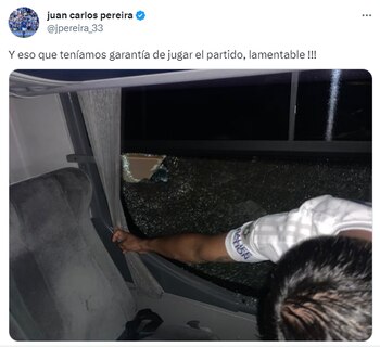 Juan Carlos Pereira denunció ataques