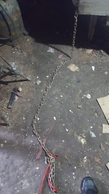 La joven liberada está embarazada