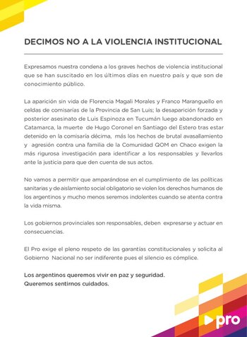 La carta completa del Pro