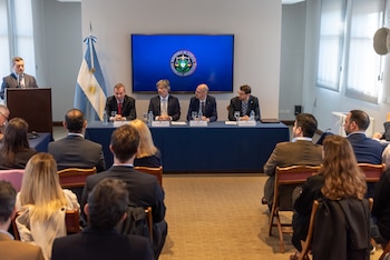 Su designación estuvo avalada por Juan Bautista Mahiques (Foto X: @MinJusticia_Ar)