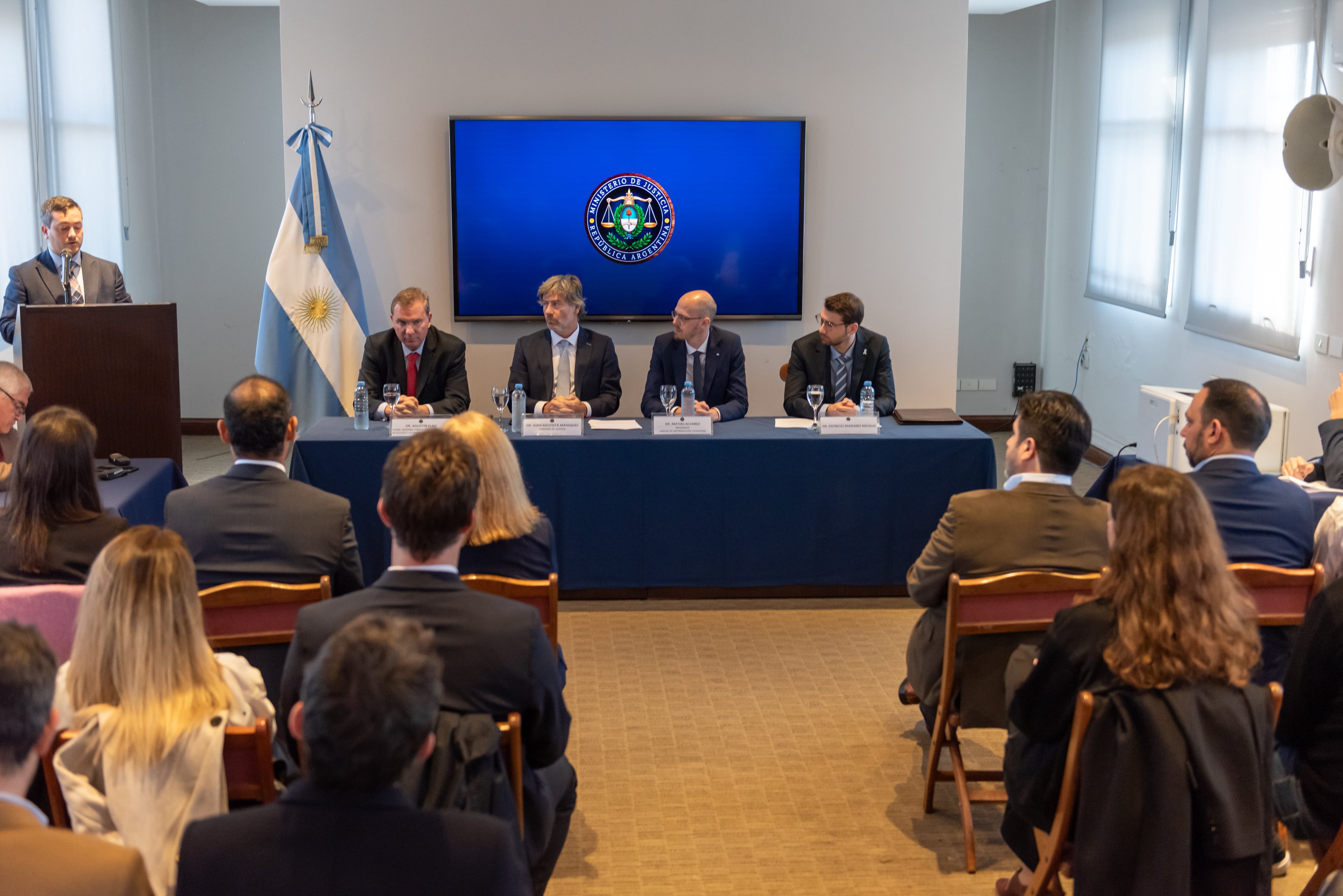 Su designación estuvo avalada por Juan Bautista Mahiques (Foto X: @MinJusticia_Ar)