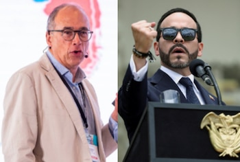 Juan Carlos Echeverry, presidente del Banco de Bogotá, aseguró que el presidente De la Espriella tiene una tarea formidable con Colombia, teniendo en cuenta la crisis fiscal que enfrenta y el reciente terremoto - crédito Pedraza Producciones y Luisa González/Reuters