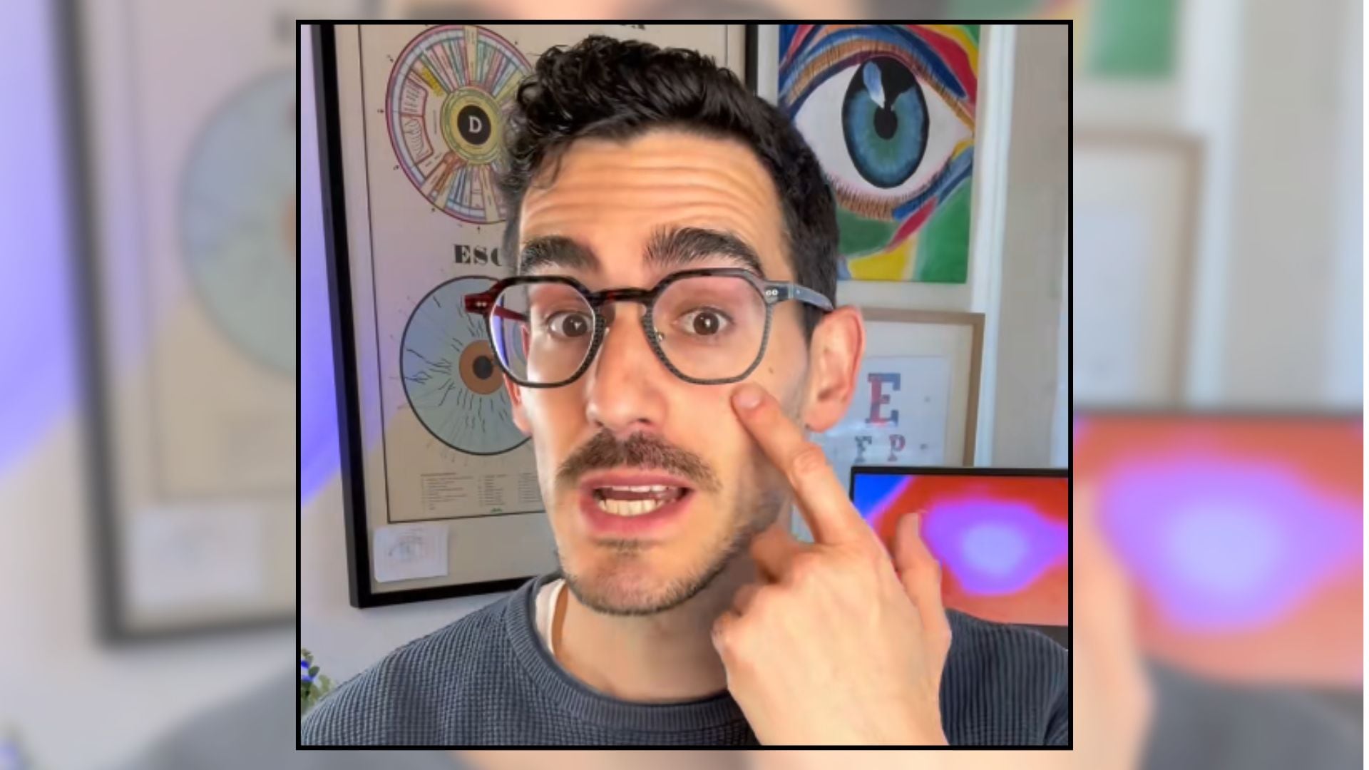 Alberto explica las consecuencias oculares en el espacio (@enfoquevisual_byalberto)