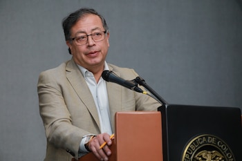 El presidente Gustavo Petro.
El