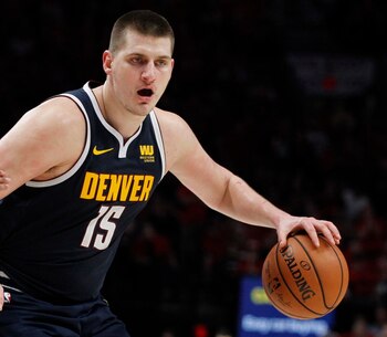 En la imagen, Nikola Jokic