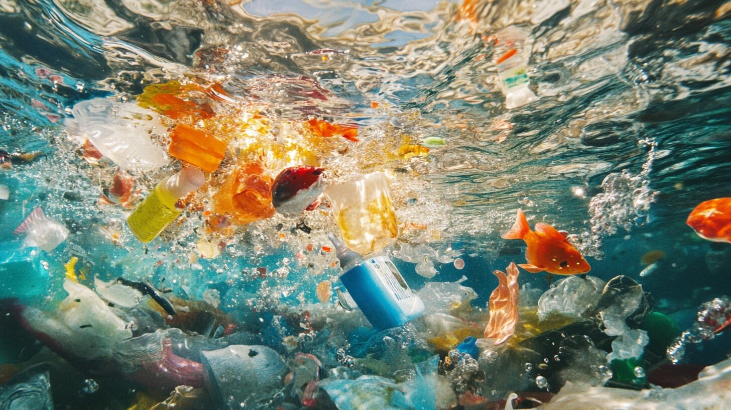 El término plastisfera describe los nuevos ecosistemas formados sobre plásticos, un hábitat artificial que persiste durante siglos frente a la degradación rápida de materiales orgánicos (Imagen Ilustrativa Infobae)